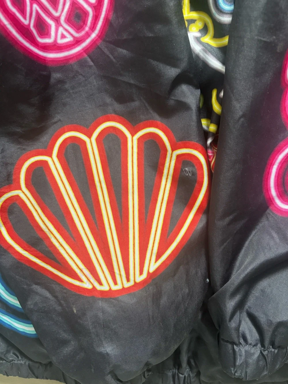 Members Only X Spongebob Squarepants jacket, size 1x
